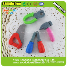 Hotsale In Stock 3D Tool Shaped Erasers For Promotion